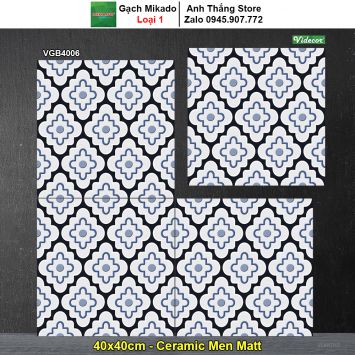 Gạch Bông Men 40x40 Mikado VGB4006