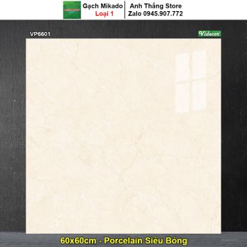 Gạch 60x60 Mikado VP6601 Vân Vàng Nhạt
