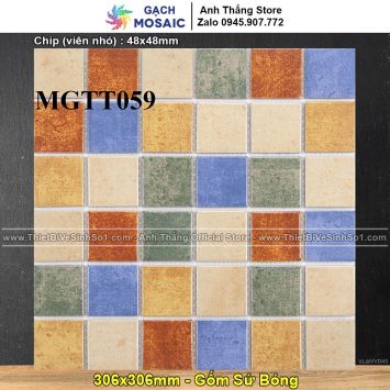 Gạch Mosaic Gốm Sứ MGTT-059