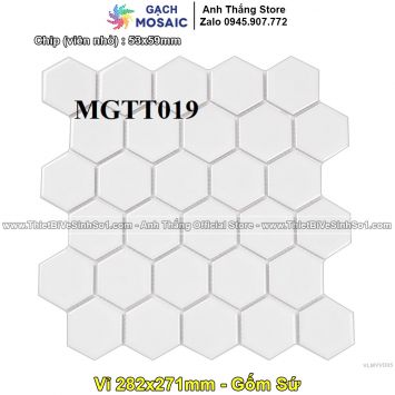 Gạch Mosaic Gốm Sứ MGTT-019