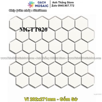 Gạch Mosaic Gốm Sứ MGTT-020