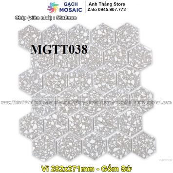Gạch Mosaic Gốm Sứ MGTT-038