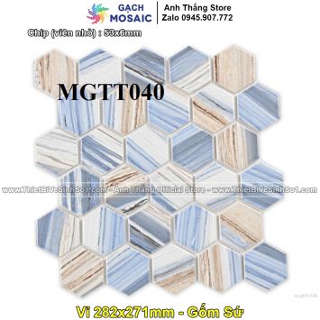 Gạch Mosaic Gốm Sứ MGTT-040