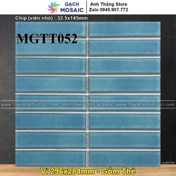 Gạch Mosaic Gốm Thẻ MGTT-052