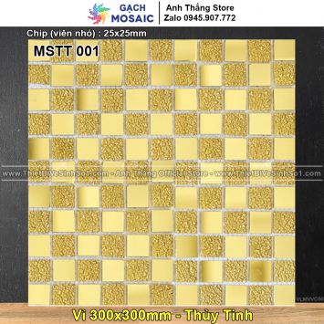 Gạch Mosaic Thủy Tinh MSTT-001