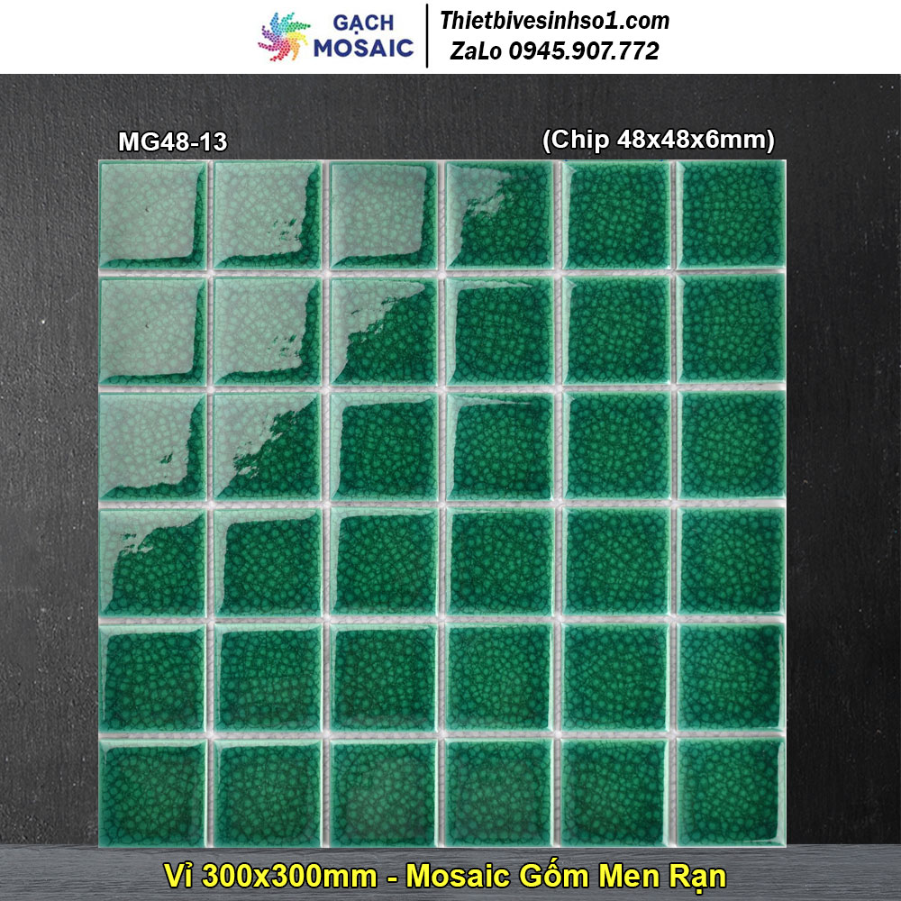 Gạch Mosaic Gốm MG48-13