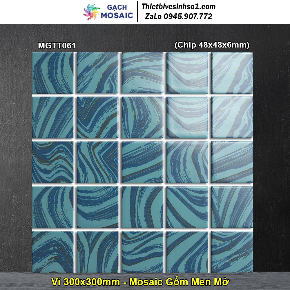 Gạch Mosaic Gốm MGTT061