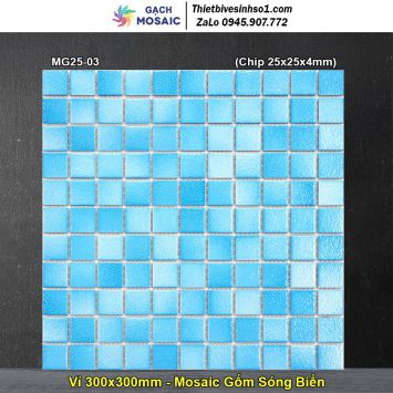 Gạch Mosaic Gốm MG25-03