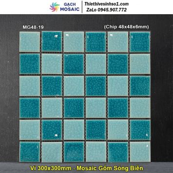 Gạch Mosaic Gốm MG48-19