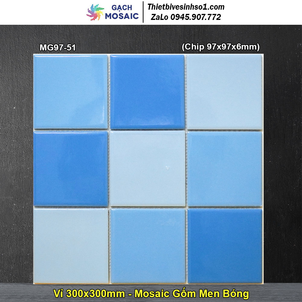 Gạch Mosaic Gốm MG97-51 Gạch Mosaic Gốm MG97-51