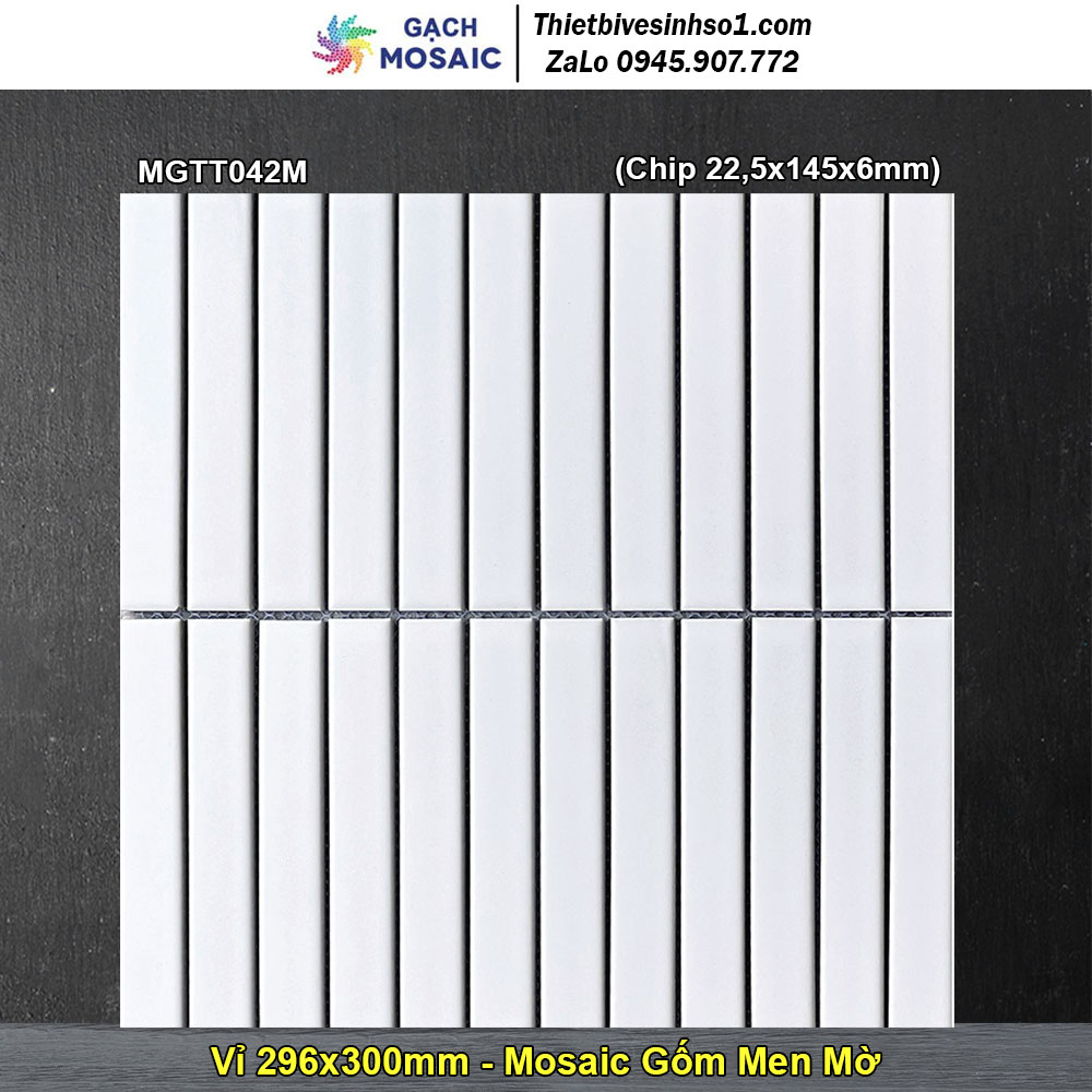 Gạch Mosaic Gốm MGTT042M