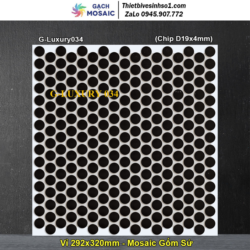 Gạch Mosaic Gốm G-Luxury034