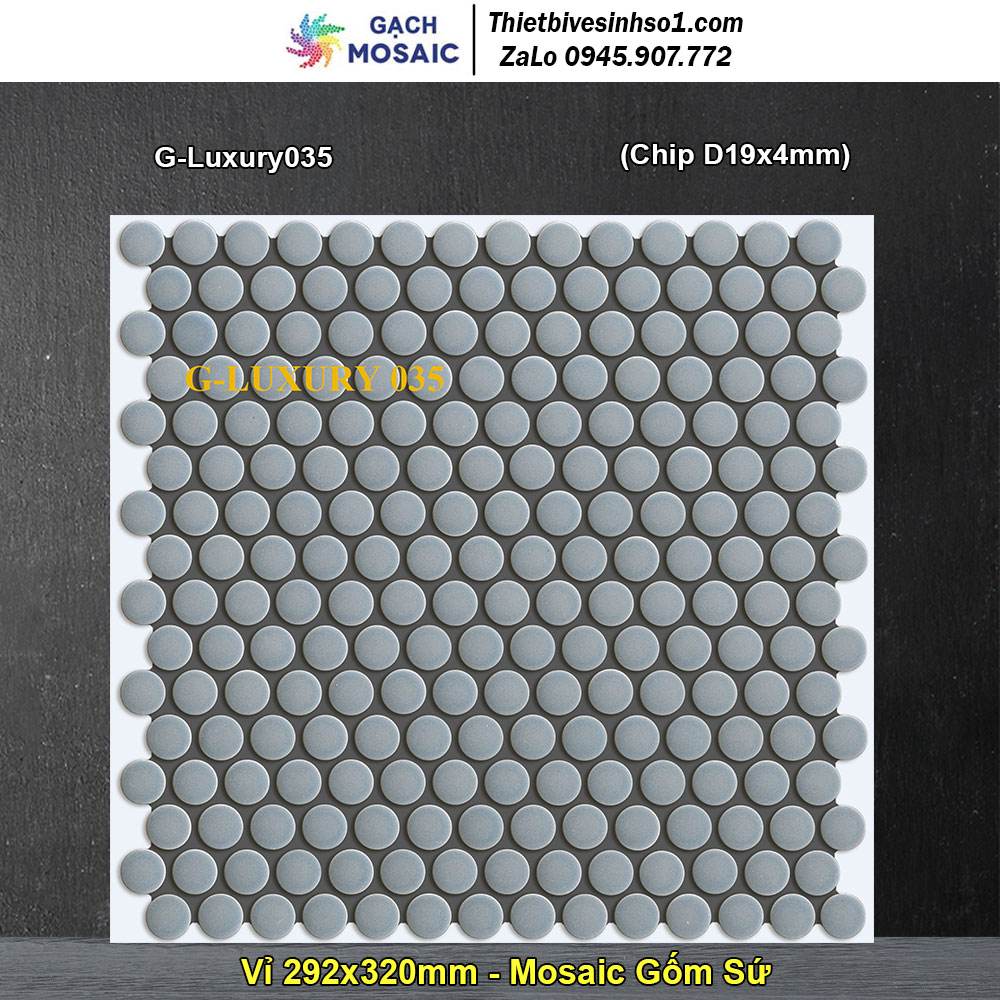 Gạch Mosaic Gốm G-Luxury035