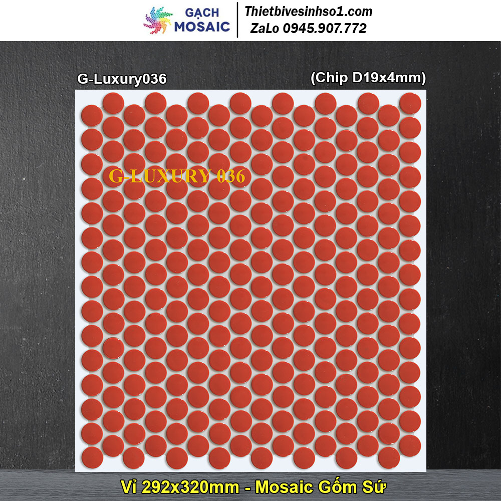 Gạch Mosaic Gốm G-Luxury036