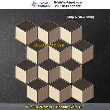Gạch Mosaic Gốm G-Luxury026