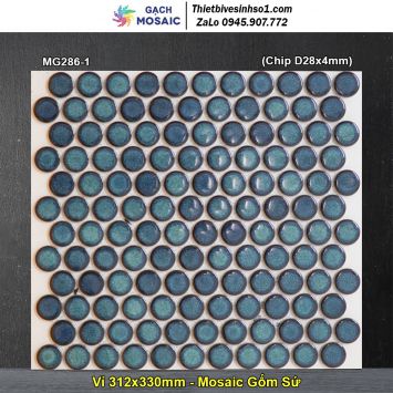 Gạch Mosaic Gốm MG286-1