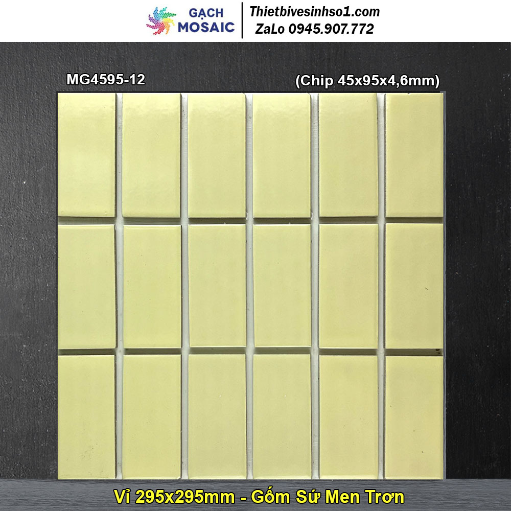 Gạch Mosaic Gốm Sứ MG4595-12 Gạch Mosaic Gốm Sứ MG4595-12