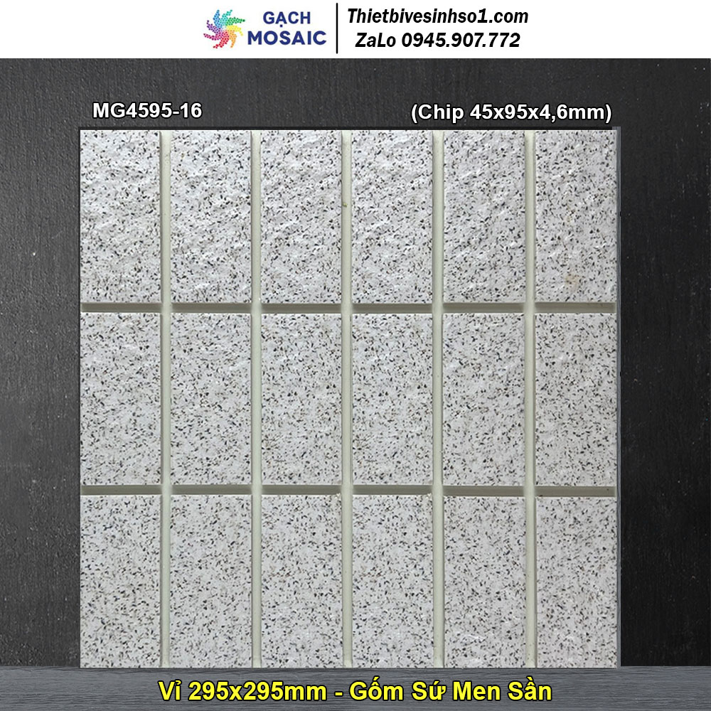 Gạch Mosaic Gốm Sứ MG4595-16 Gạch Mosaic Gốm Sứ MG4595-16