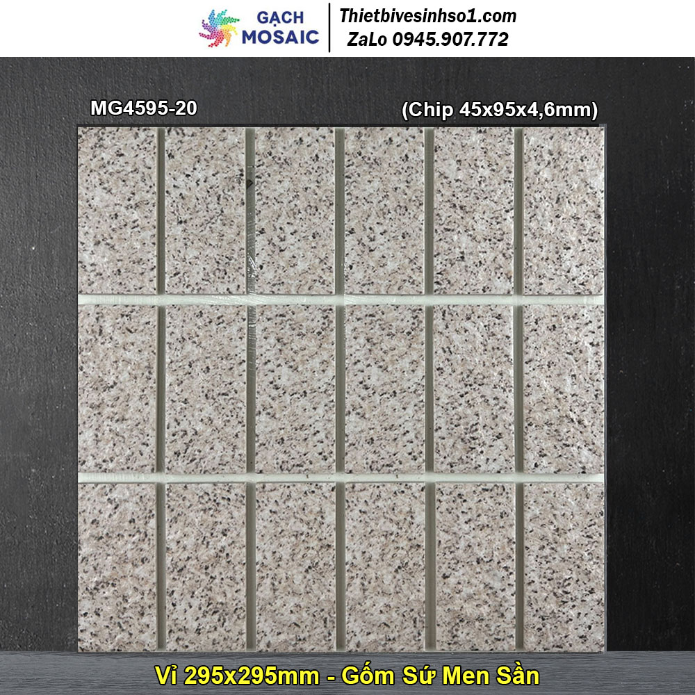 Gạch Mosaic Gốm Sứ MG4595-20 Gạch Mosaic Gốm Sứ MG4595-20