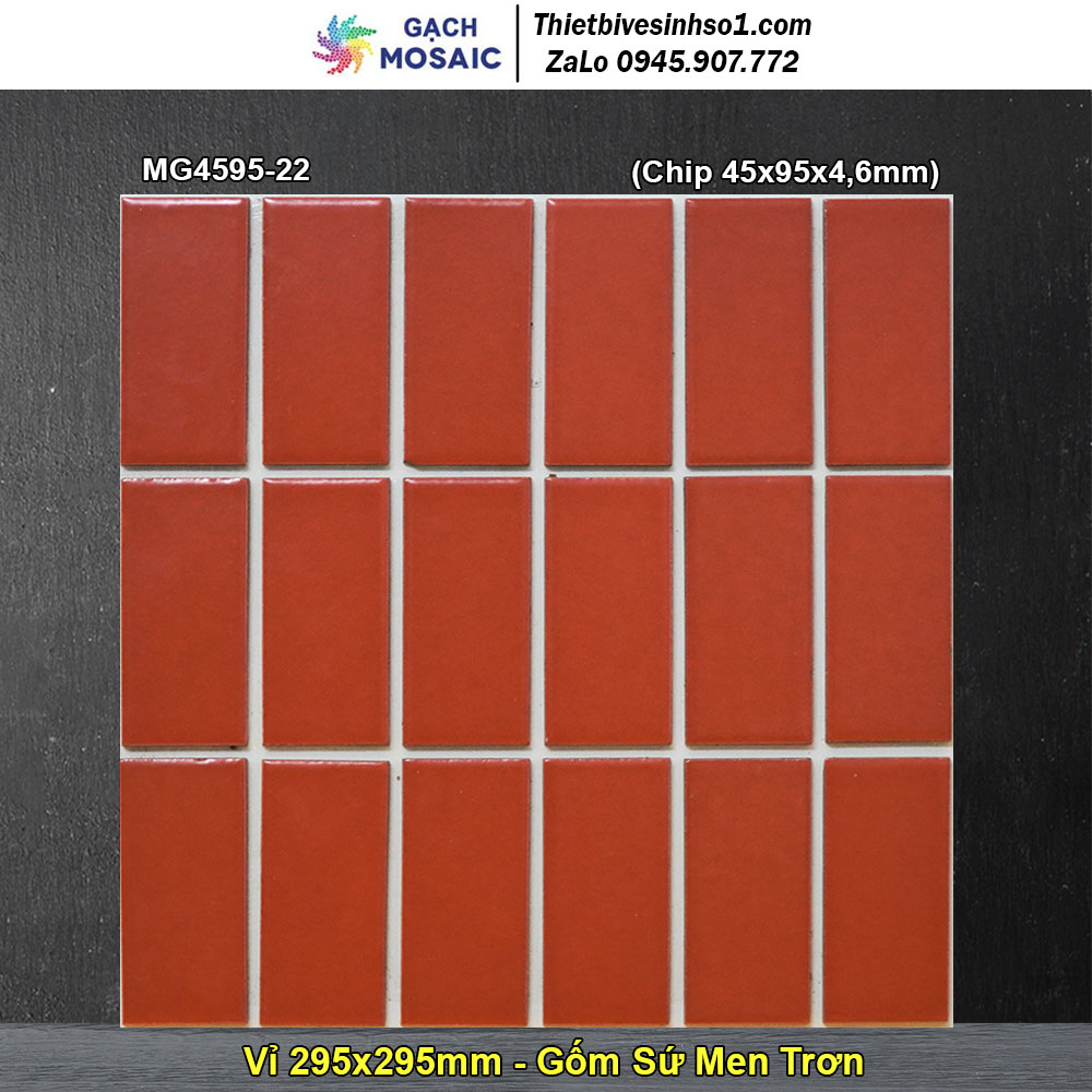Gạch Mosaic Gốm Sứ MG4595-22