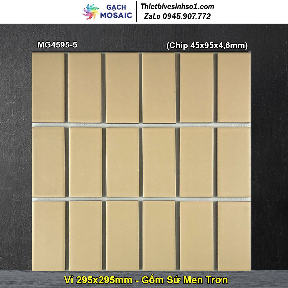 Gạch Mosaic Gốm Sứ MG4595-5 Gạch Mosaic Gốm Sứ MG4595-5