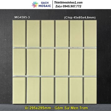 Gạch Mosaic Gốm Sứ MG4595-3