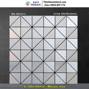 Gạch Mosaic inox MS-INOX13