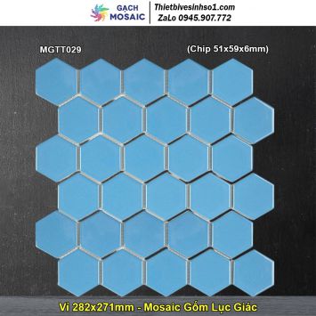 Gạch Mosaic Gốm MGTT029