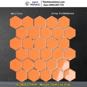 Gạch Mosaic Gốm MGTT035