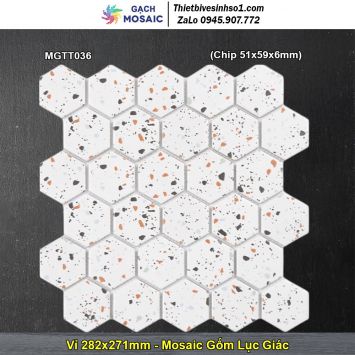 Gạch Mosaic Gốm MGTT036