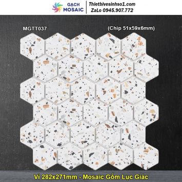 Gạch Mosaic Gốm MGTT037