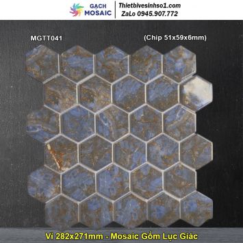 Gạch Mosaic Gốm MGTT041