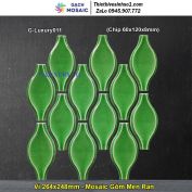 Gạch Mosaic Gốm Men Rạn G-Luxury011