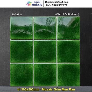 Gạch Mosaic Gốm Men Rạn MG97-8