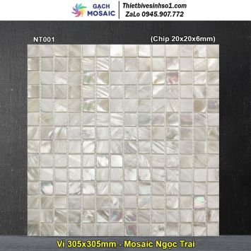 Gạch Mosaic Ngọc Trai NT001