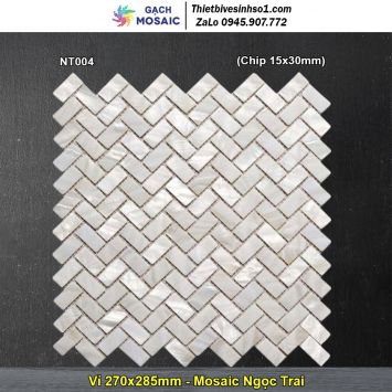 Gạch Mosaic Ngọc Trai NT004