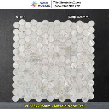 Gạch Mosaic Ngọc Trai NT008