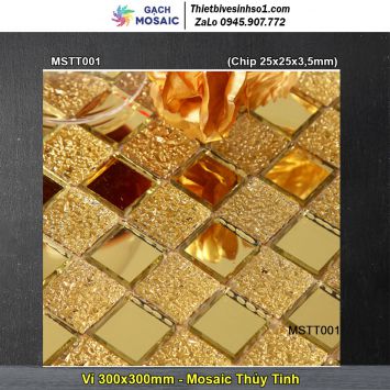 Gạch Mosaic Thủy Tinh MSTT001