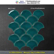 Gạch Mosaic Gốm Vảy Cá MGTT002