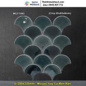 Gạch Mosaic Gốm Vảy Cá MGTT080