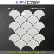 Gạch Mosaic Gốm Vảy Cá MGTT082