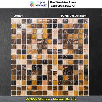Gạch Mosaic Xà Cừ MSX20-1