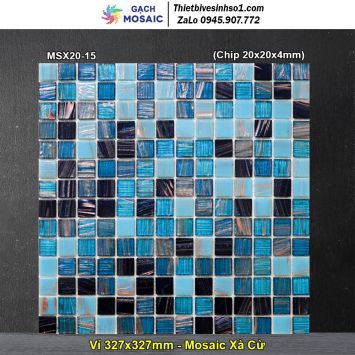 Gạch Mosaic Xà Cừ MSX20-15