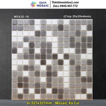 Gạch Mosaic Xà Cừ MSX20-19