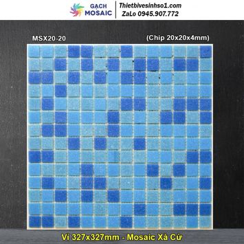 Gạch Mosaic Xà Cừ MSX20-20