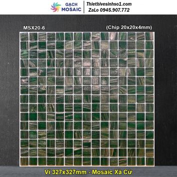 Gạch Mosaic Xà Cừ MSX20-6