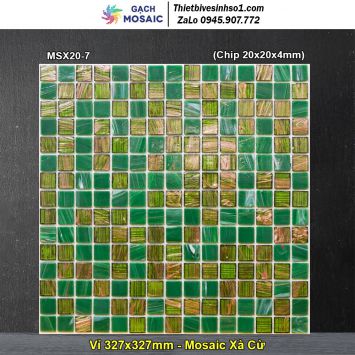 Gạch Mosaic Xà Cừ MSX20-7