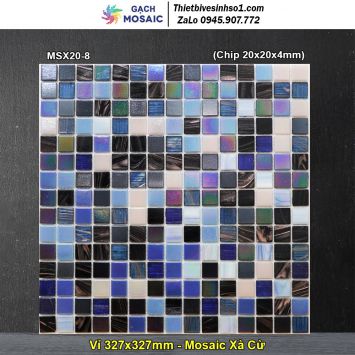 Gạch Mosaic Xà Cừ MSX20-8