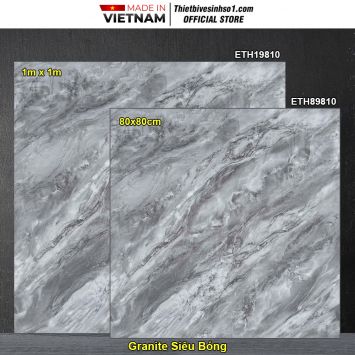 Gạch 1m x 1m Và 80x80 PTG ETH19810-ETH89810