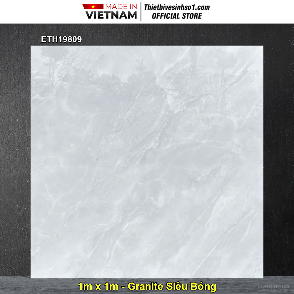 Gạch 1m x 1m PTG ETH19809 Vân Đá Sáng